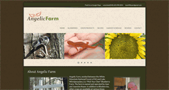 Desktop Screenshot of angelicfarm.com