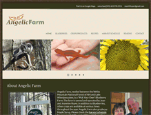 Tablet Screenshot of angelicfarm.com
